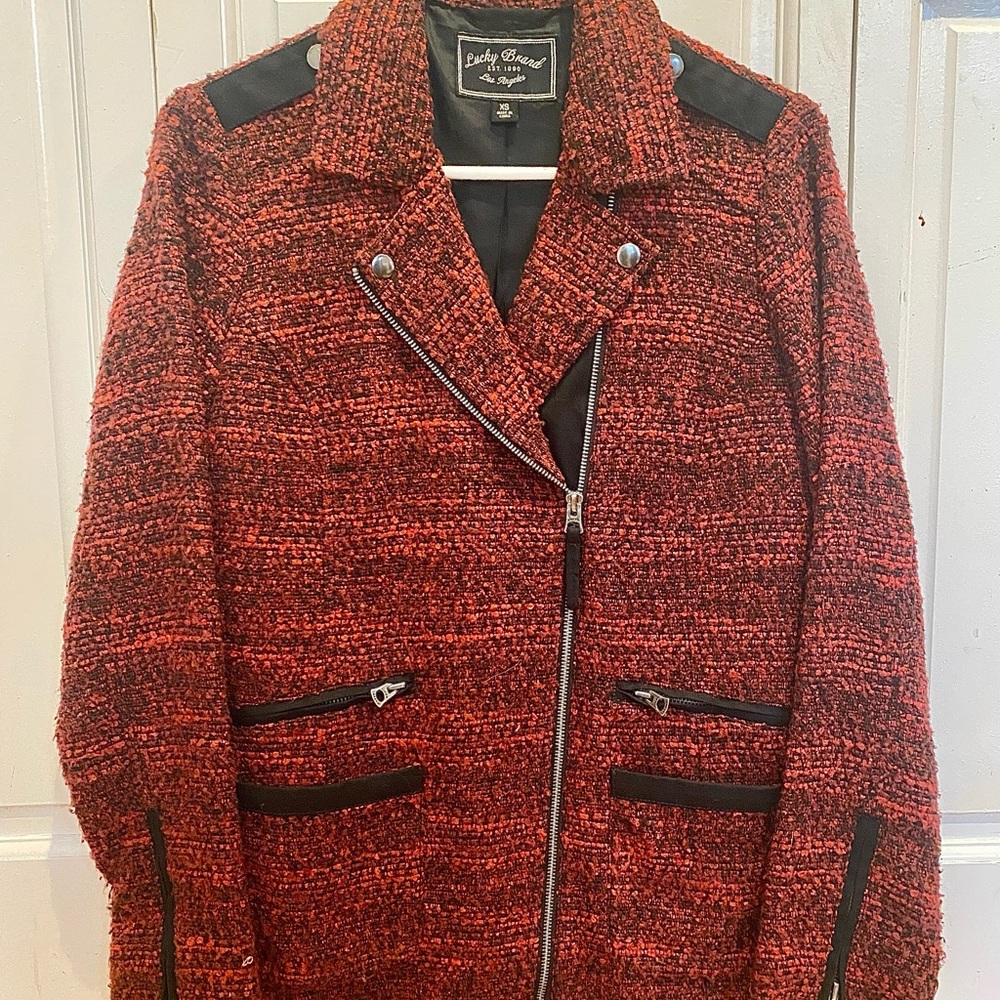 Lucky Brand Tweed Moro Jacket